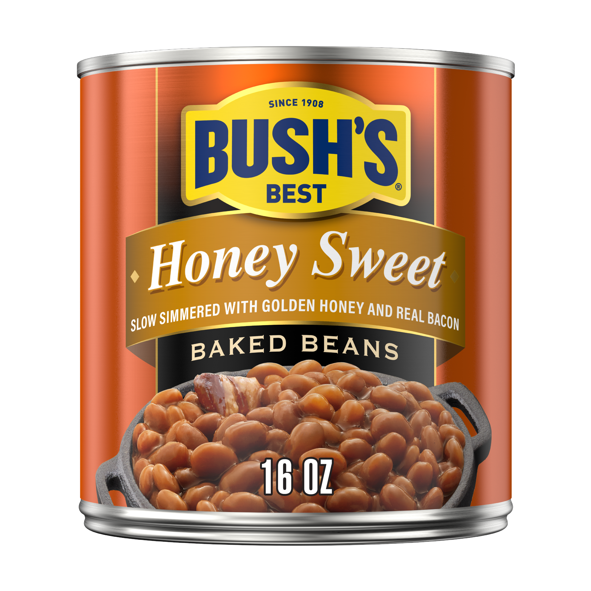 slide 1 of 5, Bush's Best Bush's Honey Sweet Baked Beans 16 oz, 16 oz