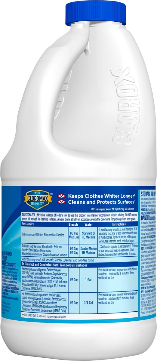 slide 7 of 7, Clorox Disinfecting Bleach, 43 fl oz