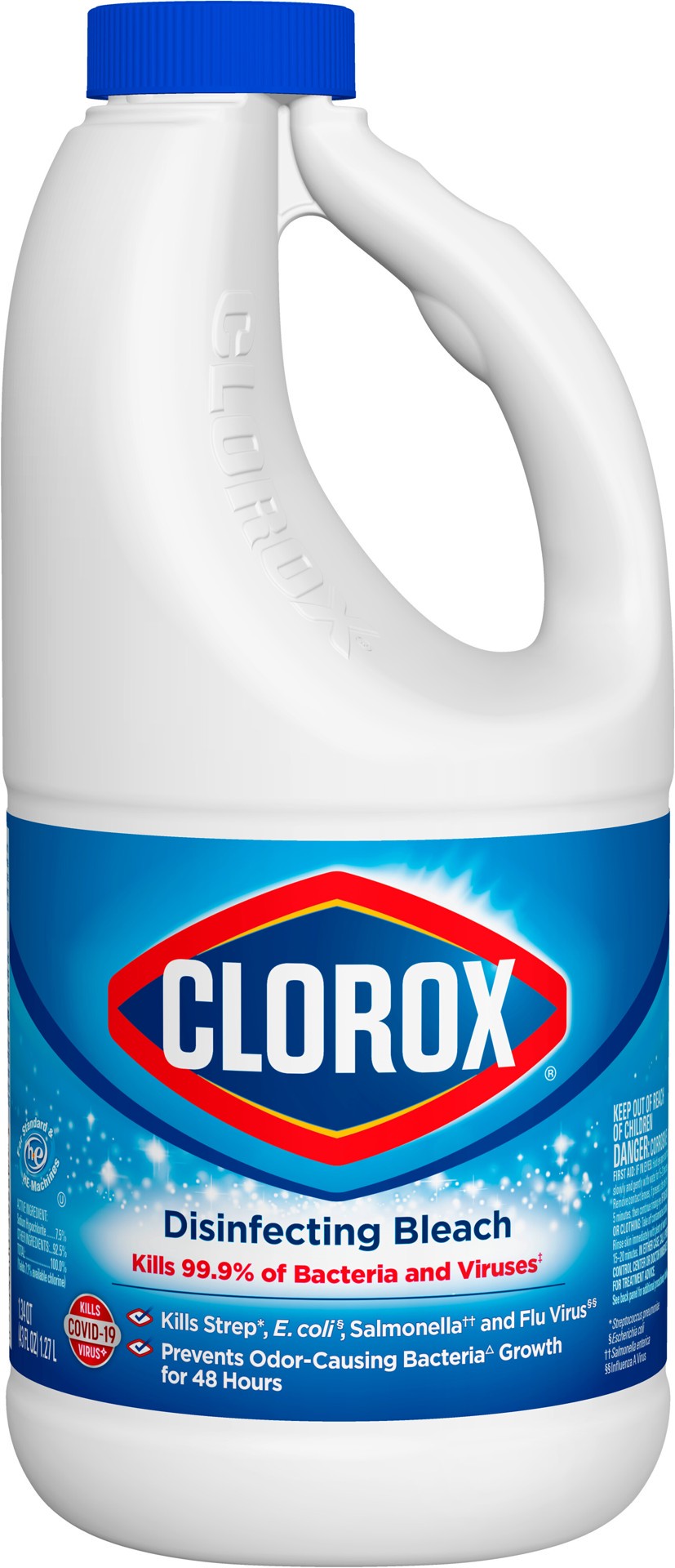 slide 1 of 7, Clorox Disinfecting Bleach, 43 fl oz