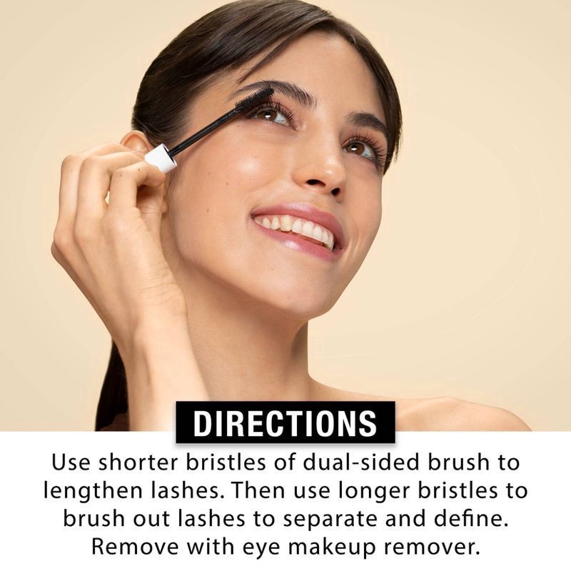 slide 6 of 10, Neutrogena Healthy Definition Mascara Carbon Black, .27 Oz, 0.2 oz