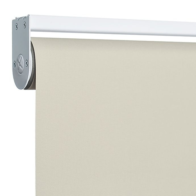 slide 2 of 3, GLOWE Cordless Blackout Roller Shade - Moth, 30 in x 72 in