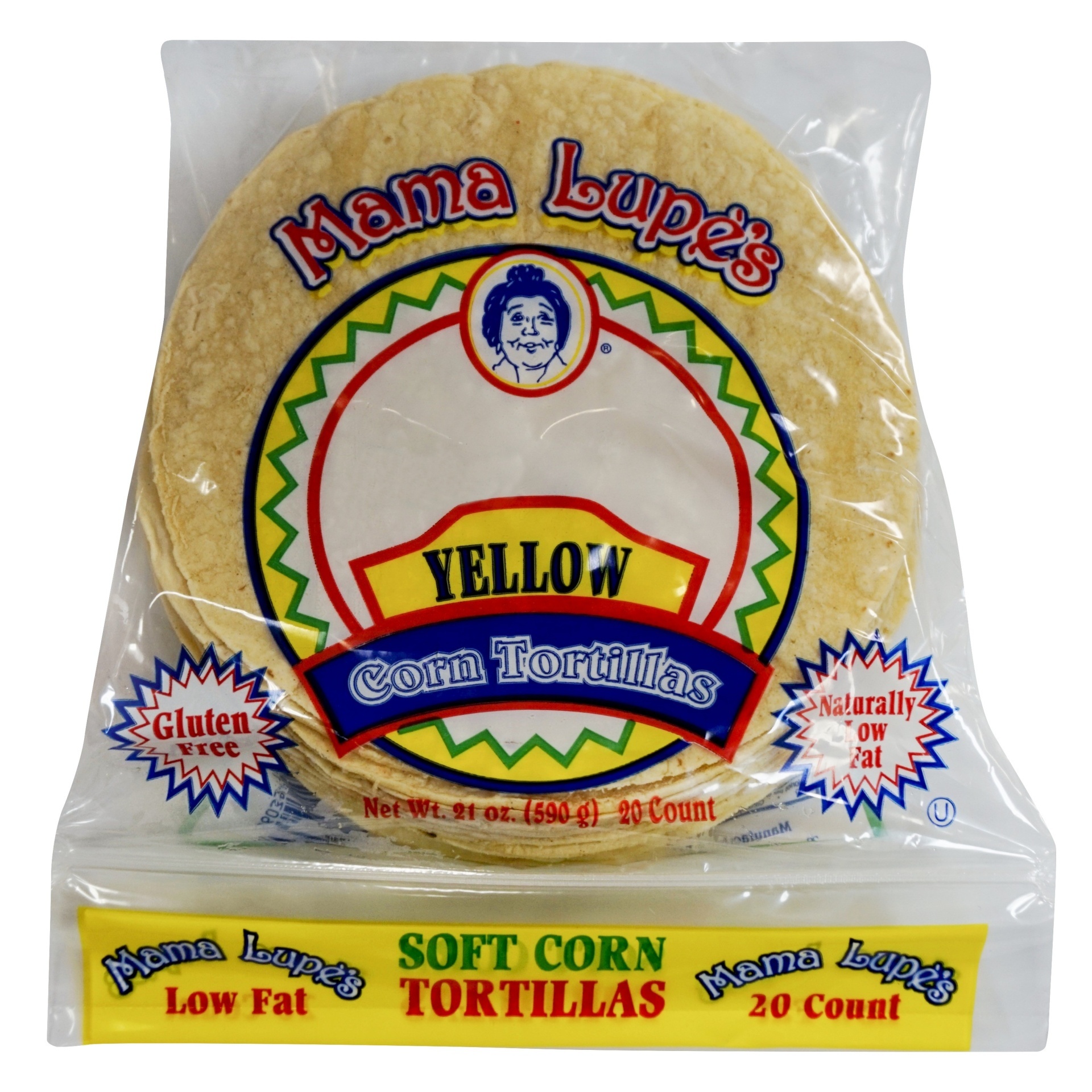 Mama Lupe's Mama Lupes Yellow Corn Tortilla Soft Corn Tortillas 20 Ct 