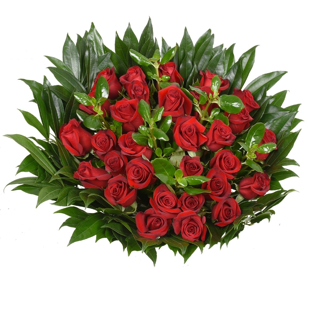 slide 1 of 1, Bloom Haus 30 Plus Rose Bouquet - Red, 48 stems