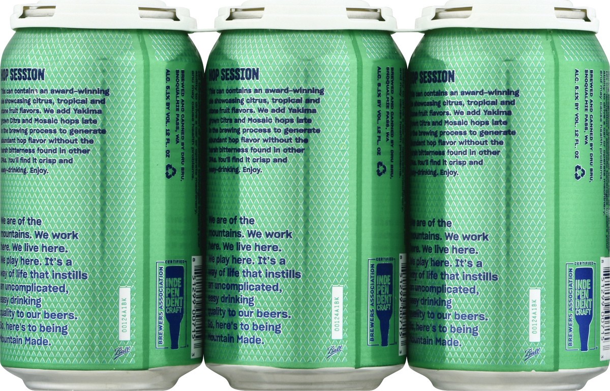 slide 10 of 10, Dru Bru 6 Pack India Pale Ale Hop Session Beer 6 ea, 6 ct