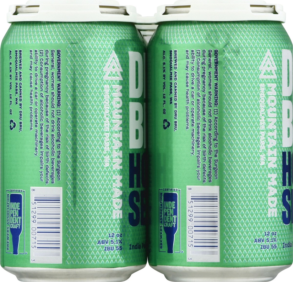 slide 4 of 10, Dru Bru 6 Pack India Pale Ale Hop Session Beer 6 ea, 6 ct