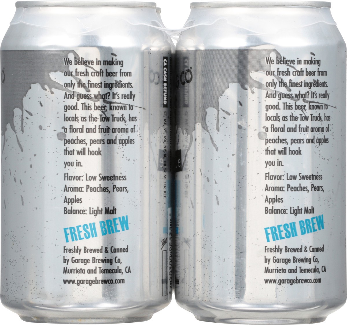 slide 5 of 9, Garage Brewing Co Tripel Belgian Style Beer 6 - 12 fl oz Cans, 6 ct