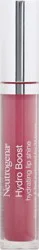 Neutrogena Hydro Boost Moisturizing Lip Gloss, Hydrating Non-Stick and Non-Drying Luminous Tinted Lip Shine with Hyaluronic Acid to Soften and Condition Lips, 50 Radiant Rose, 0.10 oz