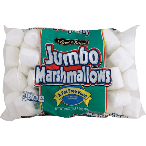 slide 1 of 1, Best Choice Jumbo Marshmallows, 24 oz