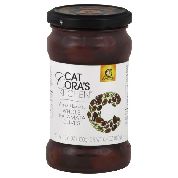 slide 1 of 2, Gaea Cat Cora's Kitchen Whole Kalamata Olives, 6.7 oz