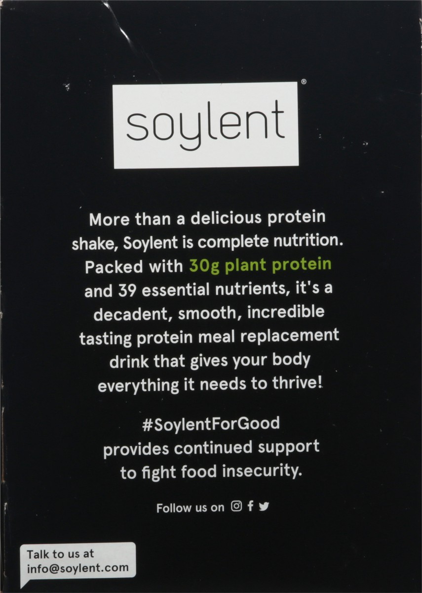 slide 9 of 9, Soylent Drink Protein Chocolate - 4 ct; 44 oz, 4 ct; 44 oz