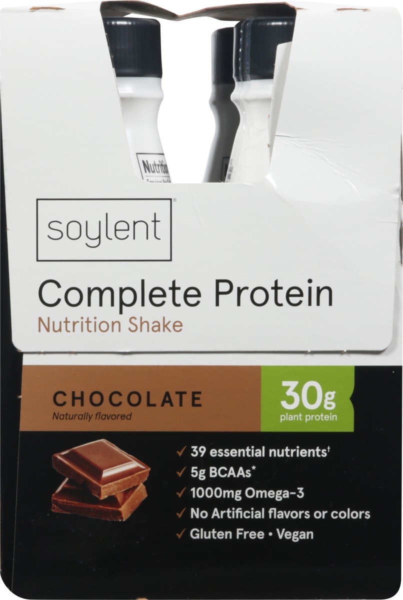 slide 7 of 9, Soylent Drink Protein Chocolate - 4 ct; 44 oz, 4 ct; 44 oz