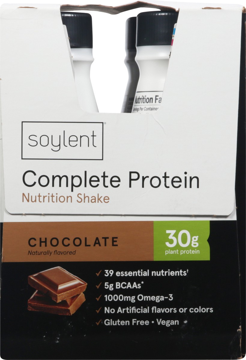 slide 2 of 9, Soylent Drink Protein Chocolate - 4 ct; 44 oz, 4 ct; 44 oz