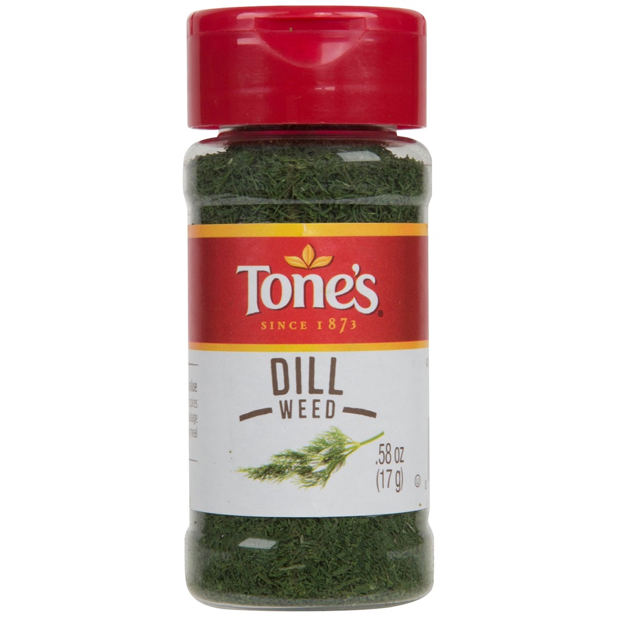 slide 1 of 1, Tone's Dill Weed, 0.58 oz