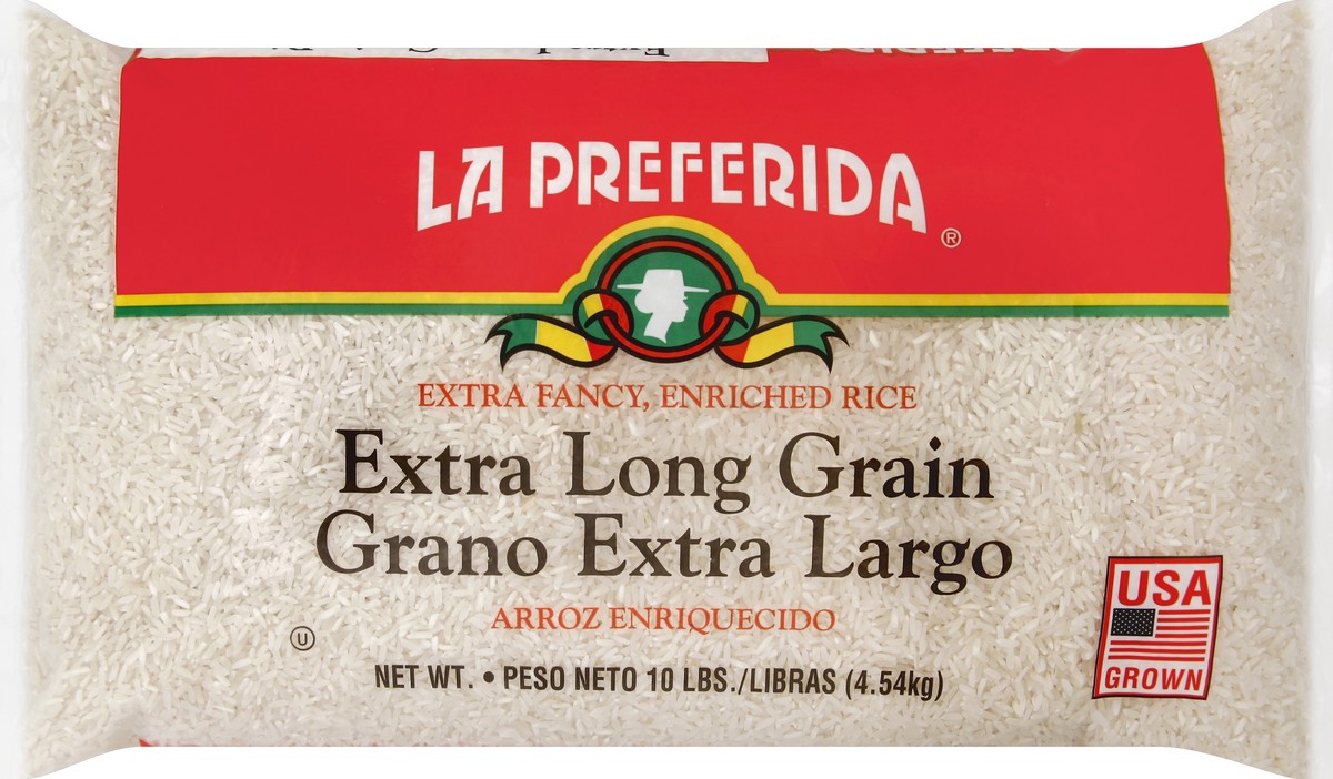 slide 3 of 5, La Preferida Extra Long Grain Rice, 10 lb