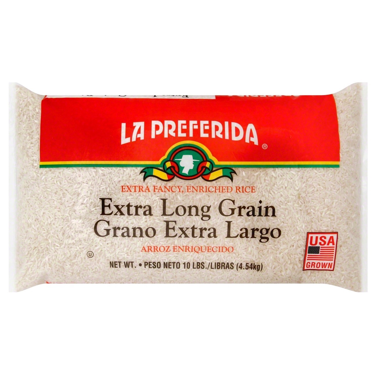 slide 1 of 5, La Preferida Extra Long Grain Rice, 10 lb