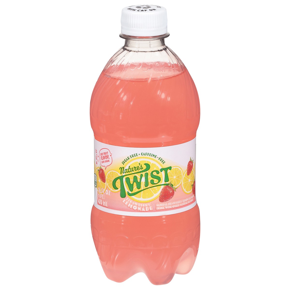 slide 12 of 13, Nature's Twist Strawberry Lemonade - 16 fl oz, 16 fl oz