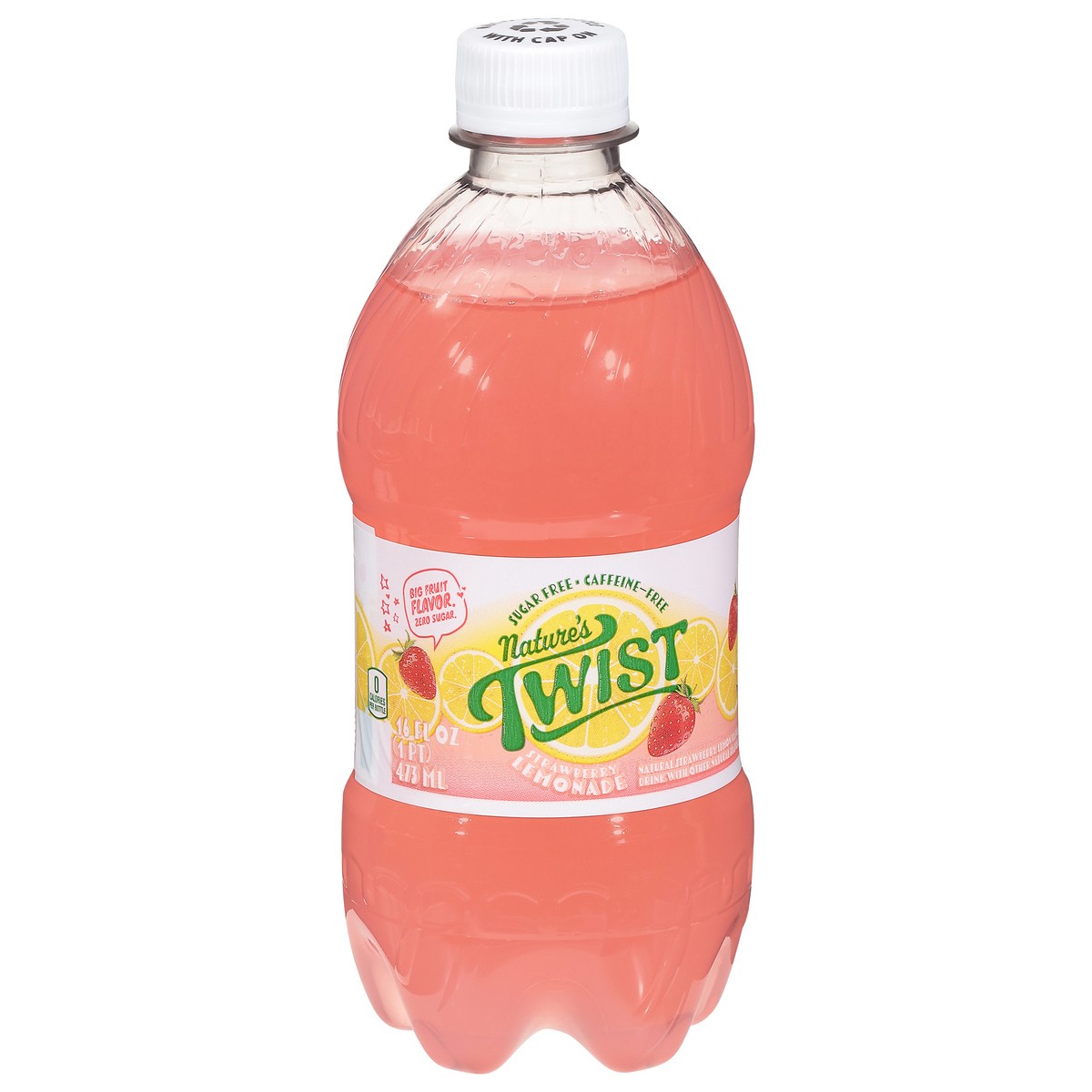 slide 4 of 13, Nature's Twist Strawberry Lemonade - 16 fl oz, 16 fl oz