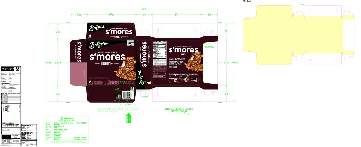 slide 14 of 14, Breyers, Smores Bars, 2.75 Oz, 2.75 oz