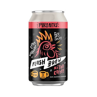 slide 1 of 1, Puro Nitro Flash Brew Coffee - 12 oz, 12 oz