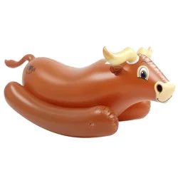 Floatopia Bull Ride-On Pool Float