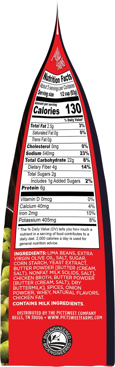 slide 6 of 7, PictSweet Baby Lima Beans, with Traditional Seasonings, Seasoned, 16 oz