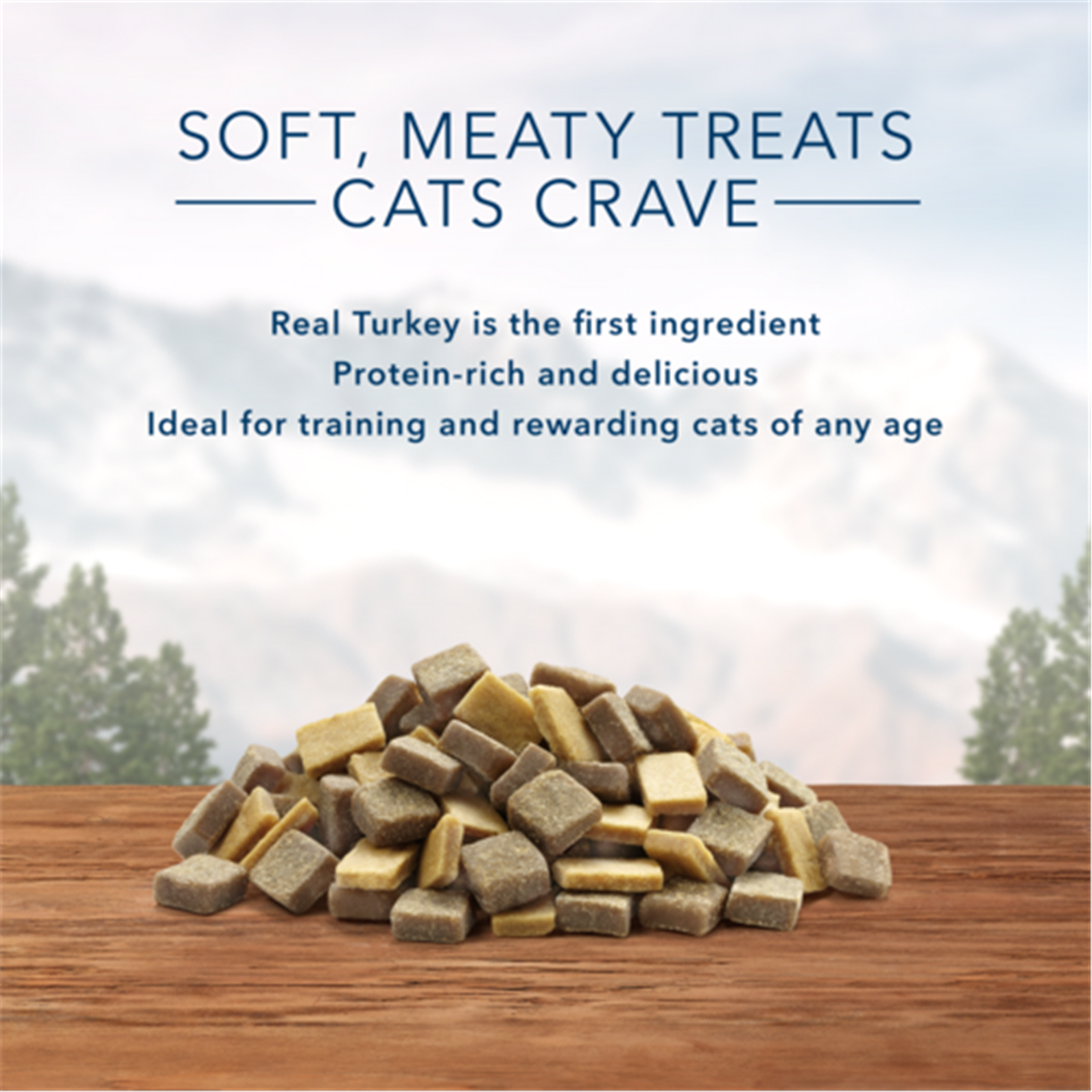 slide 17 of 17, Blue Buffalo Wilderness Grain Free Soft-Moist Cat Treats, Chicken & Turkey, 2 oz