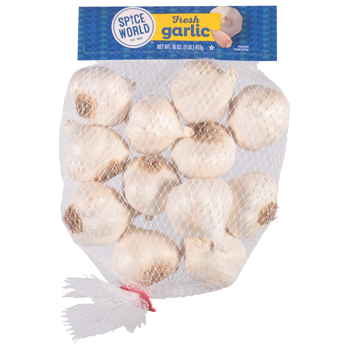 slide 10 of 13, Spice World Fresh Garlic 16 oz, 16 oz