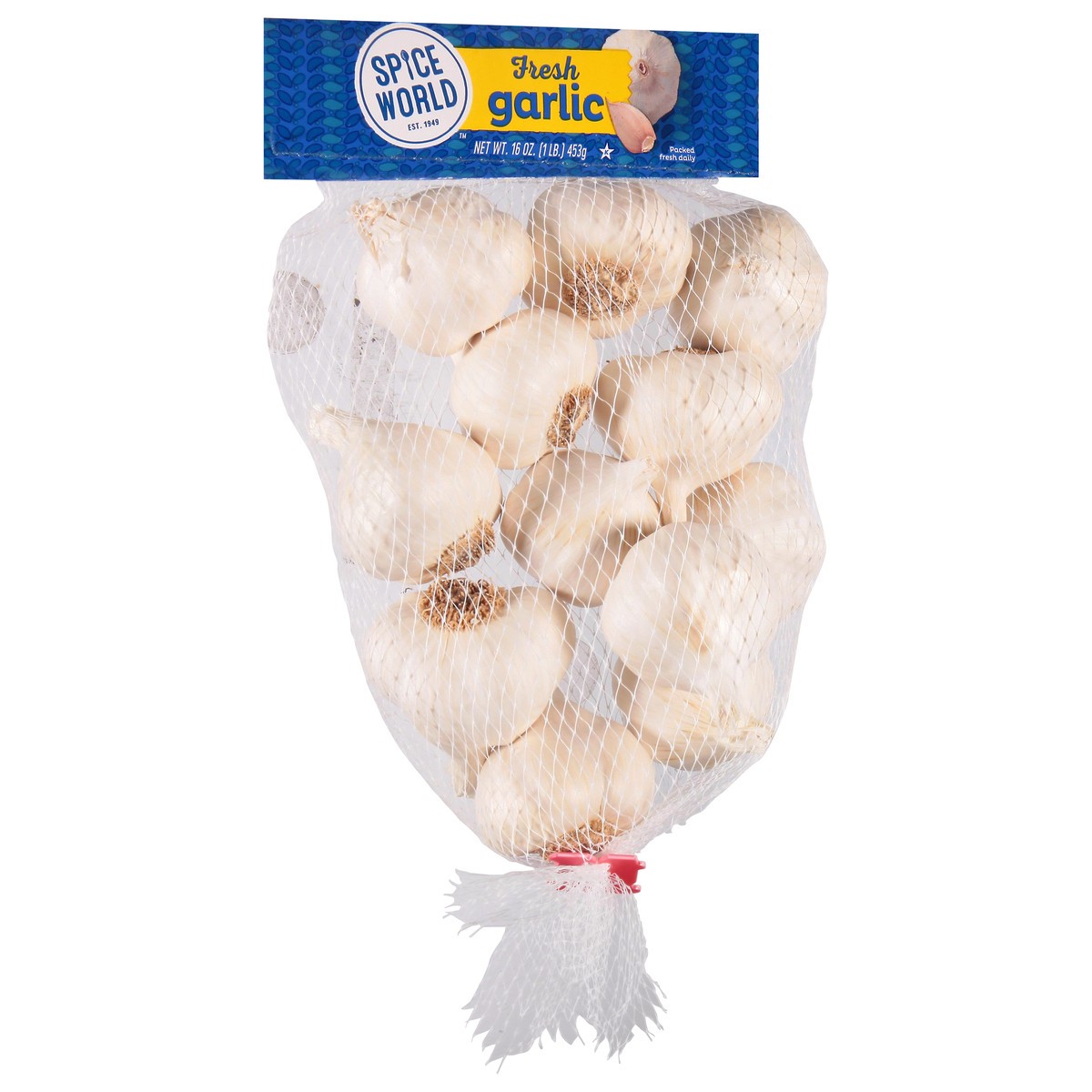 slide 2 of 13, Spice World Fresh Garlic 16 oz, 16 oz