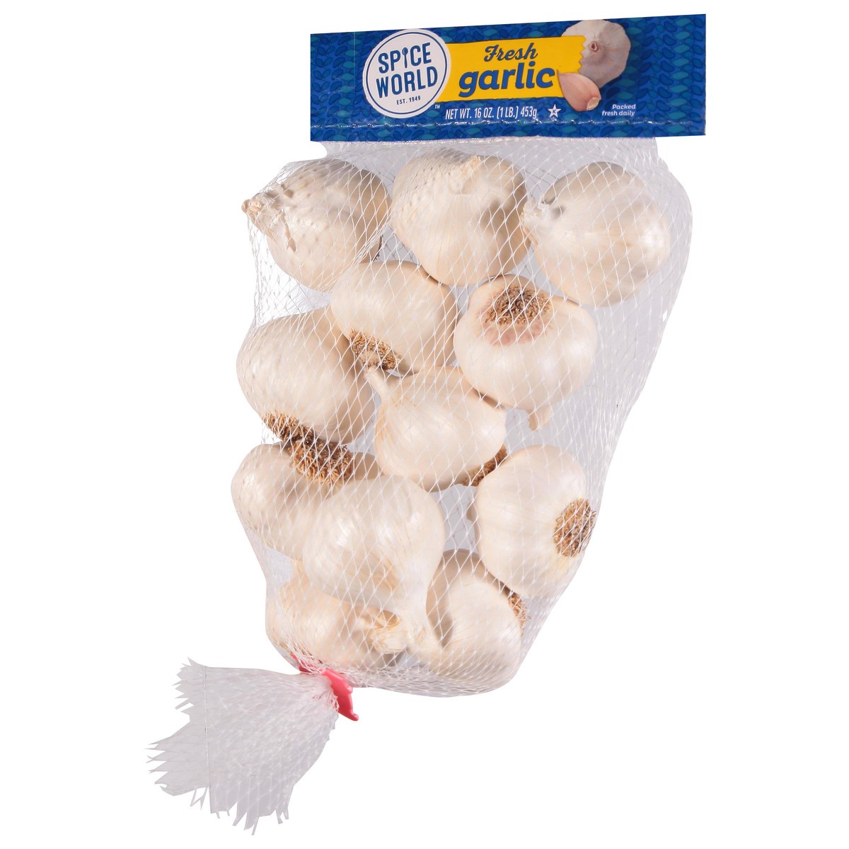 slide 8 of 13, Spice World Fresh Garlic 16 oz, 16 oz