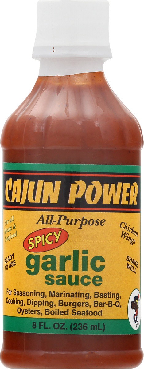 slide 8 of 9, Cajun Power Garlic Sauce Spicy All-purpose, 8 oz
