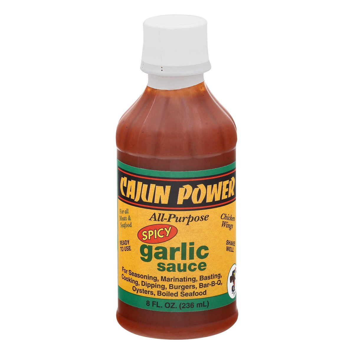 slide 1 of 9, Cajun Power Garlic Sauce Spicy All-purpose, 8 oz