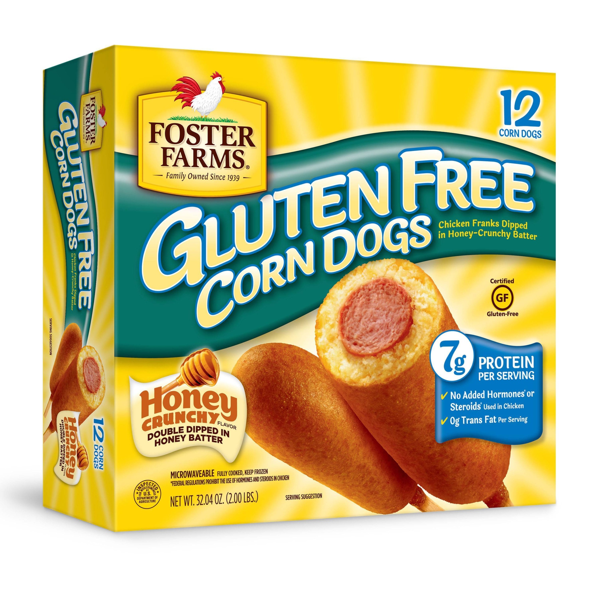 slide 1 of 4, Foster Farms Gluten Free Corn Dogs, 32.04 oz