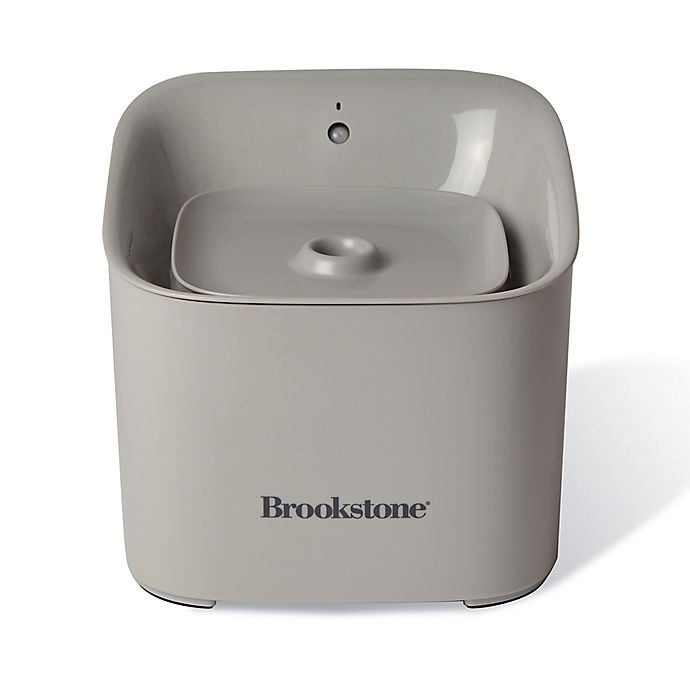 Brookstone Motion Sensor Pet Water Fountain Natural 1 ct Shipt