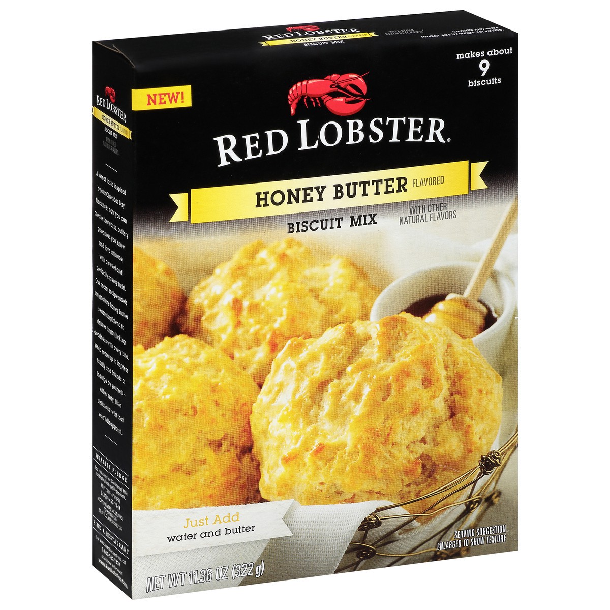 slide 8 of 9, Red Lobster Honey Butter Biscuit Mix, 11.36 oz