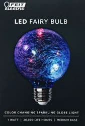 Feit Electric 1 Watt LED Sparkling Globe Fairy Light Bulb 1 ea