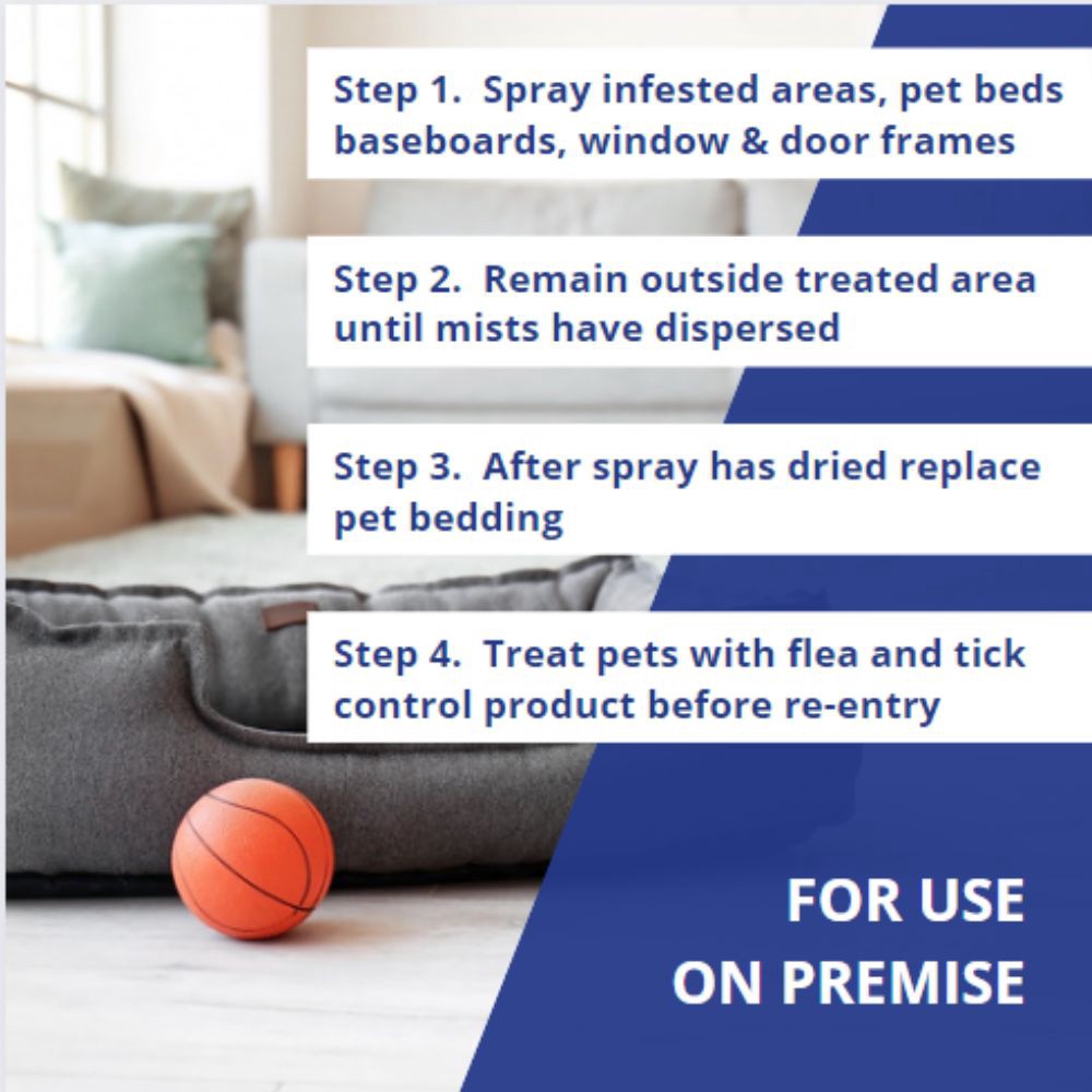 slide 6 of 6, Farnam Pet Farnam Flys-Off Insect Repellent for Dogs and Cats 6 Fluid Ounces, 1 ct