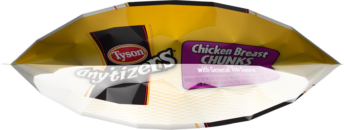 slide 9 of 11, TYSON ANYTIZERS Tyson Any'tizers Boneless Chicken Bites with General Tso Sauce, 1.5 lb. (Frozen), 26 oz