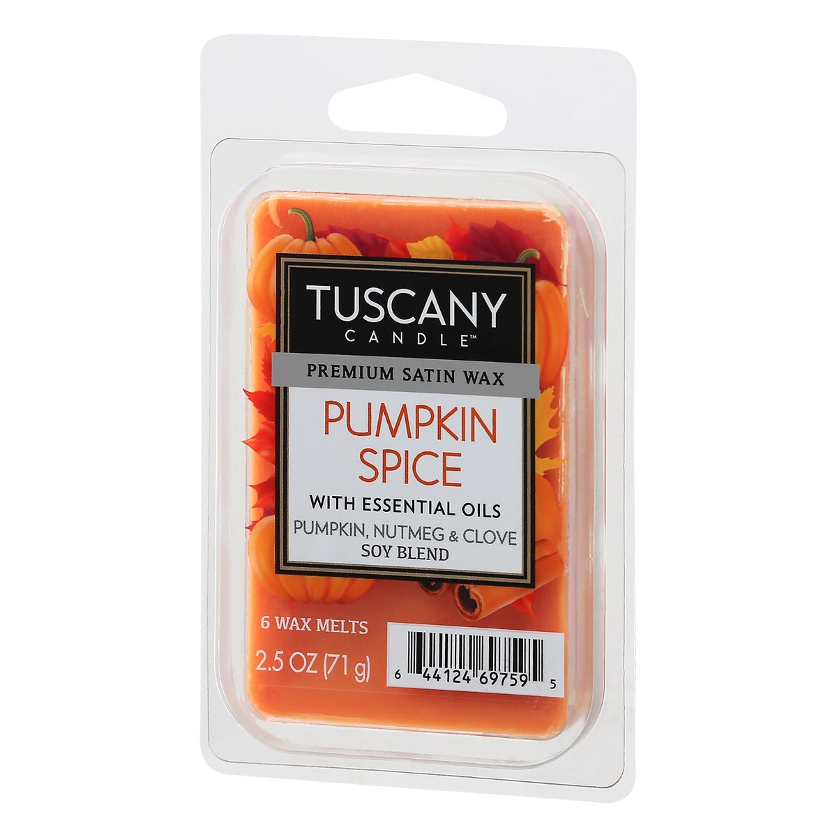 slide 2 of 10, Tuscany Candle Pumpkin Spice Wax Melts, 2.5 oz