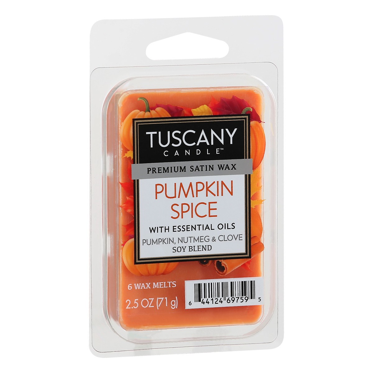 slide 5 of 10, Tuscany Candle Pumpkin Spice Wax Melts, 2.5 oz