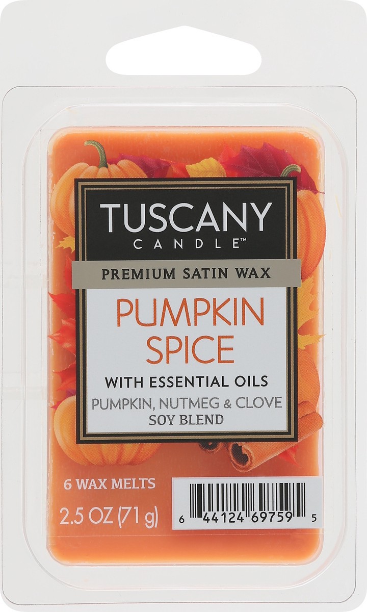 slide 6 of 10, Tuscany Candle Pumpkin Spice Wax Melts, 2.5 oz