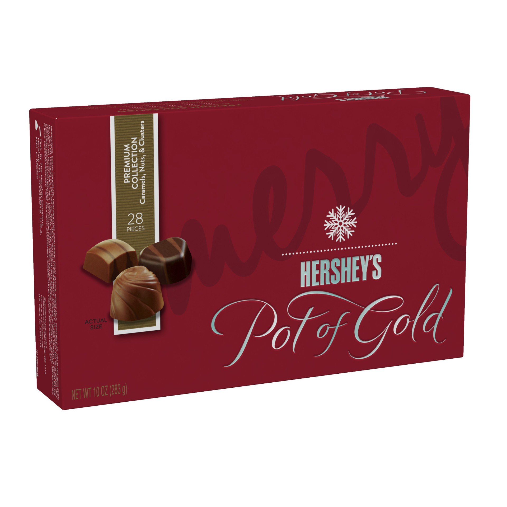 slide 1 of 4, Hershey's Premium Collection Pot Of Gold Holiday Candy, 10 oz