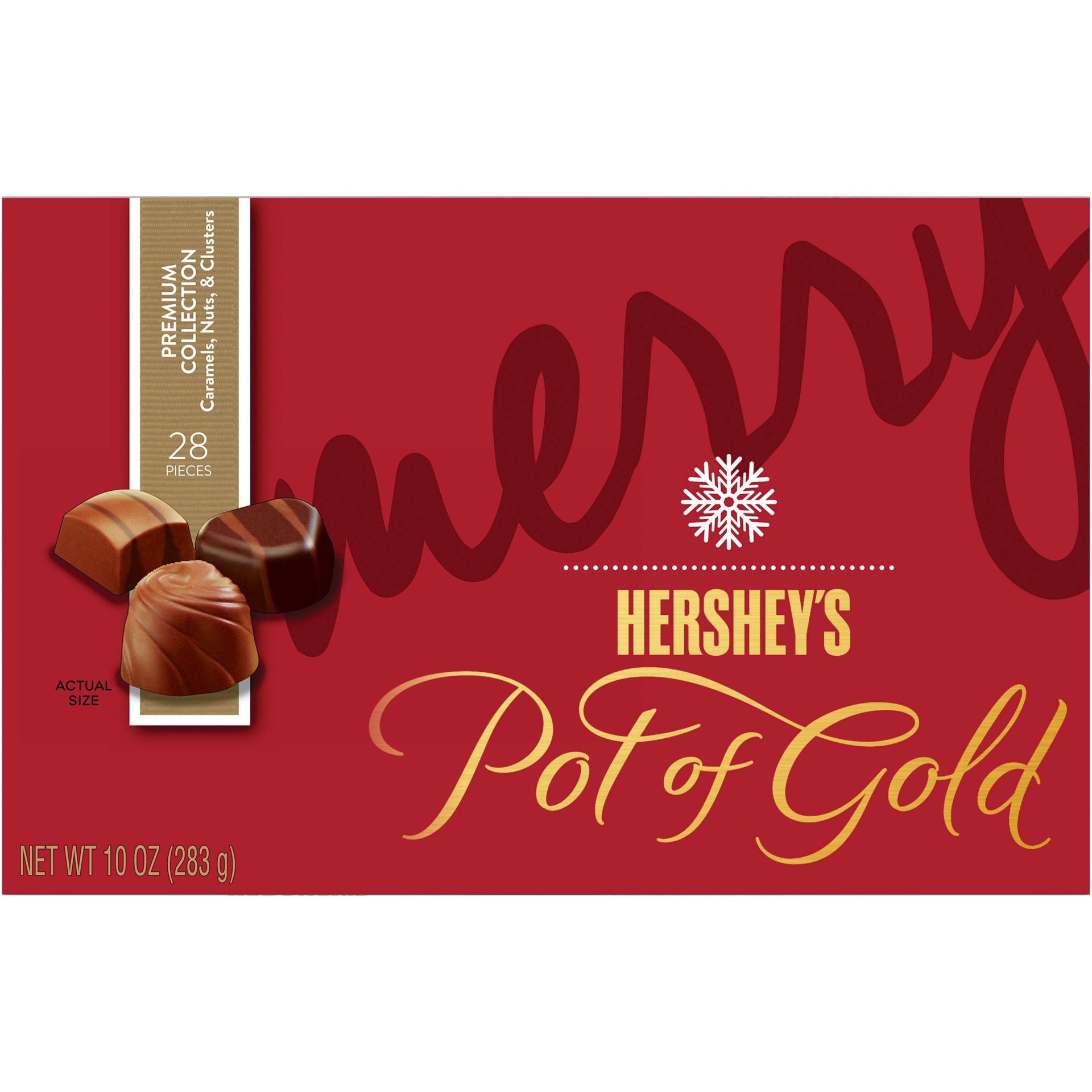 slide 1 of 4, Hershey's Premium Collection Pot Of Gold Holiday Candy, 10 oz