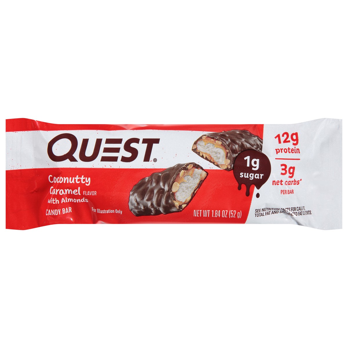 slide 11 of 13, Quest Coconutty Candy Bar, 1.84 oz