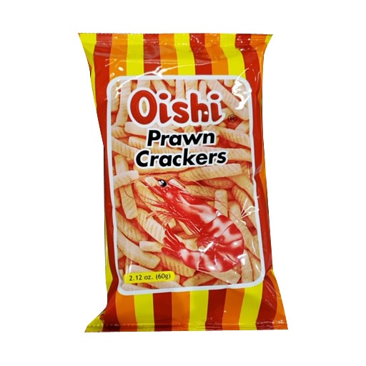 slide 1 of 1, Oishi Prawn Cracker, 2.12 oz