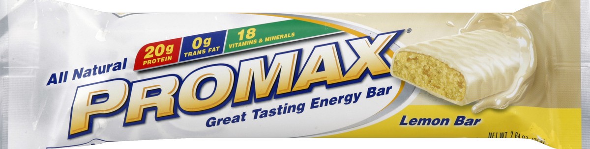 slide 5 of 6, Promax Lemon Protein Bar, 2.64 oz