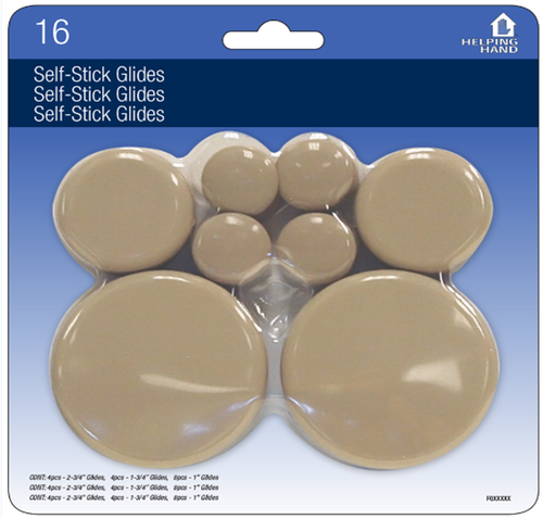 slide 1 of 1, Howard's Self Stick Furn Guides, 1 ct