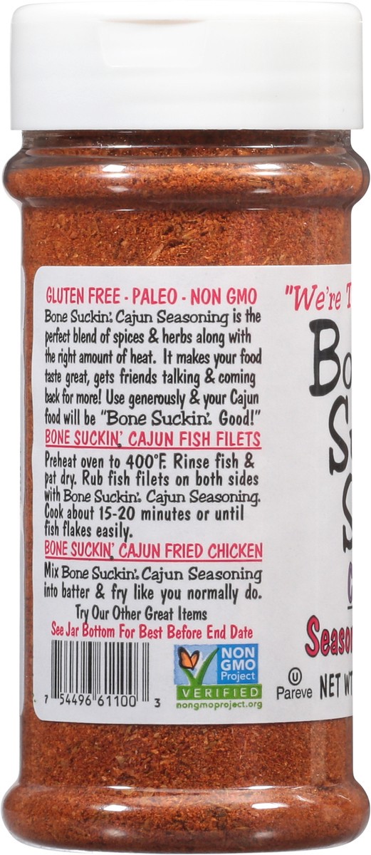 slide 10 of 12, Bone Suckin' Sauce Cajun Seasoning & Rub 4.2 oz, 4.2 oz