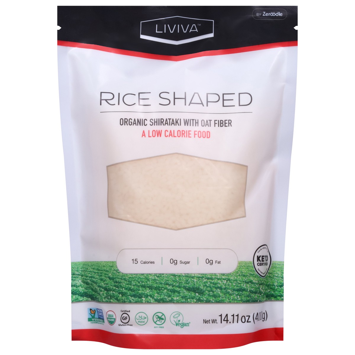 slide 1 of 9, Liviva Rice Shaped 14.11 oz, 14.11 oz