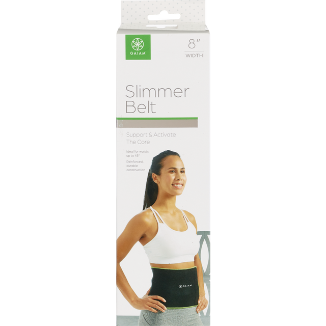 slide 1 of 1, Gaiam Slimmer Belt, 8 in