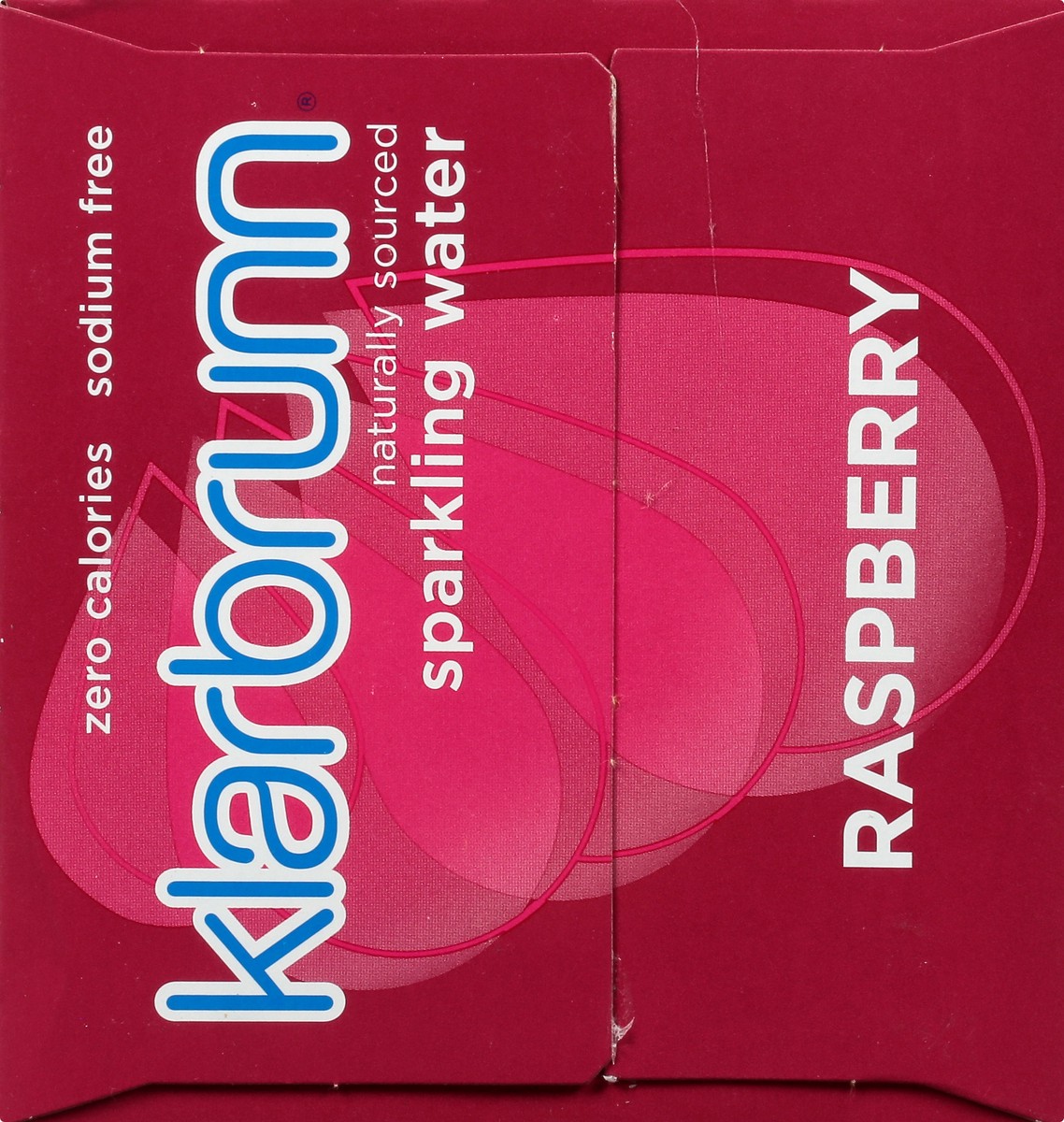 slide 7 of 9, Klarbrunn Raspberry Naturally Sourced Sparkling Water - 12 ct; 12 fl oz, 12 ct; 12 fl oz